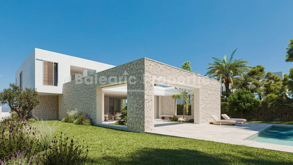 Contemporary new villa for sale in Sol de Mallorca, Southwest Mallorca