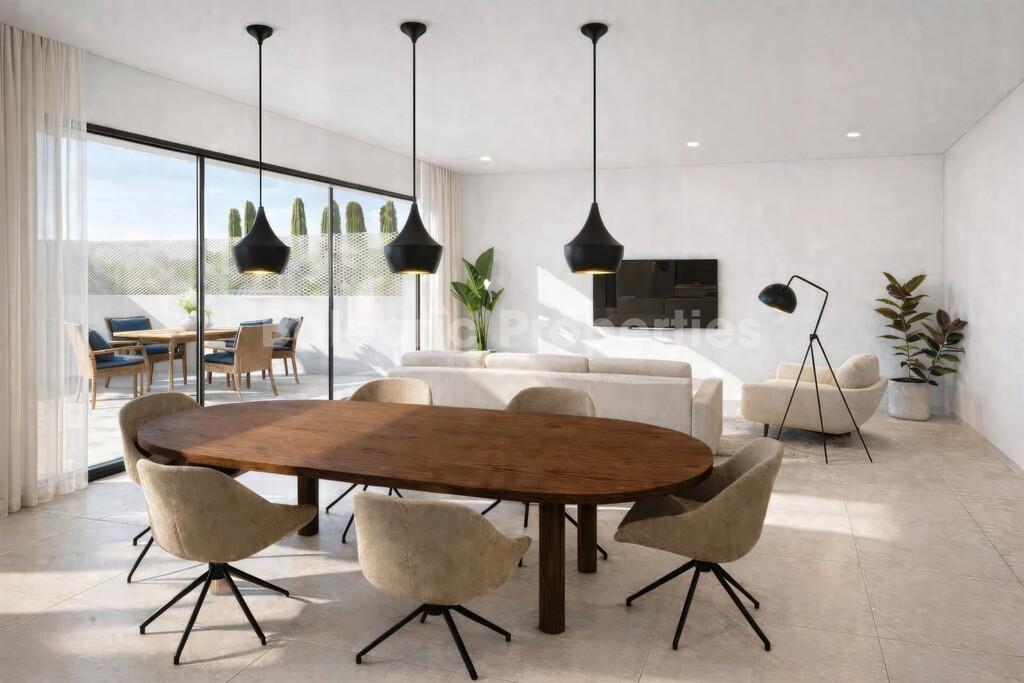 Development of 3 townhouses for sale in Pòrtol, near Palma, Mallorca