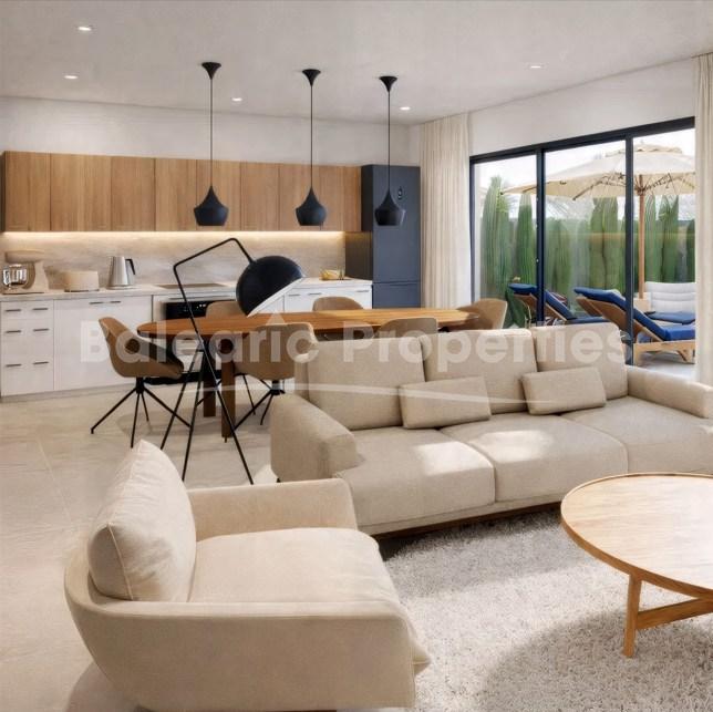Development of 3 townhouses for sale in Pòrtol, near Palma, Mallorca