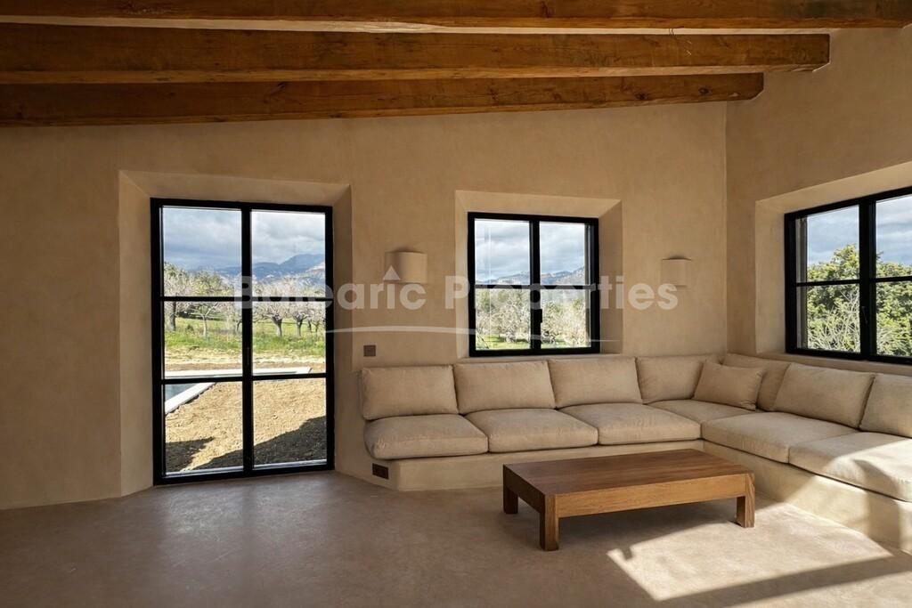 Contemporary country estate for sale between Selva and Campanet, Mallorca