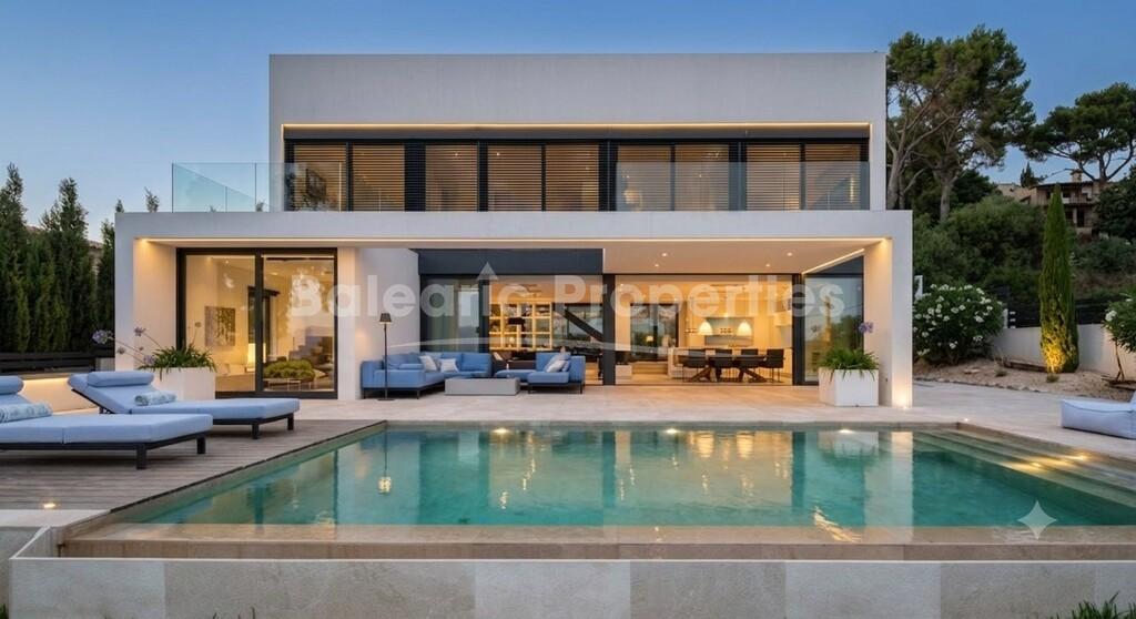 Stylish coastal villa with sea views for sale in Bonaire, North Mallorca