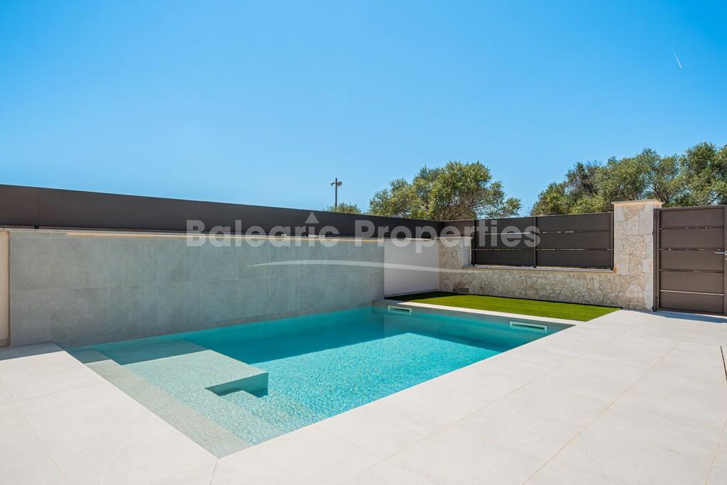 Modern new villa with pool for sale close to Sa Rapita coast, Mallorca
