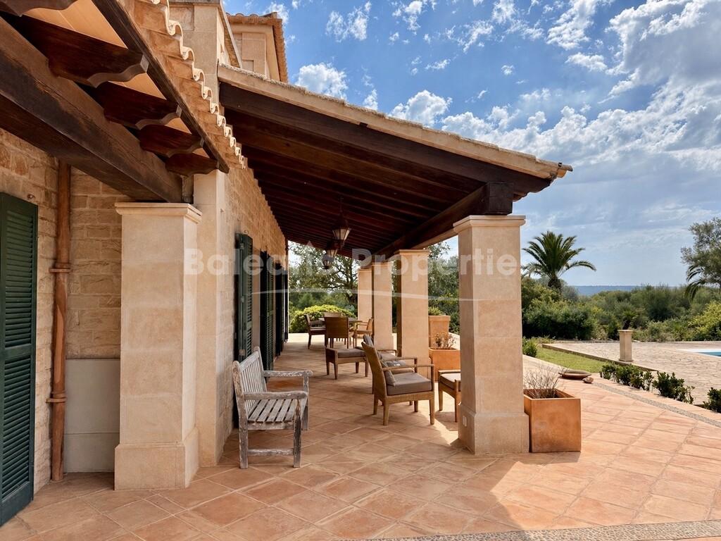 Mediterranean finca for sale in Ses Salines, Southeast Mallorca