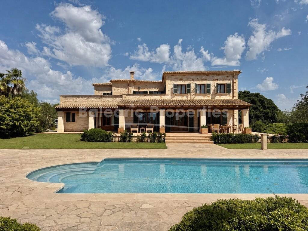 Mediterranean finca for sale in Ses Salines, Southeast Mallorca