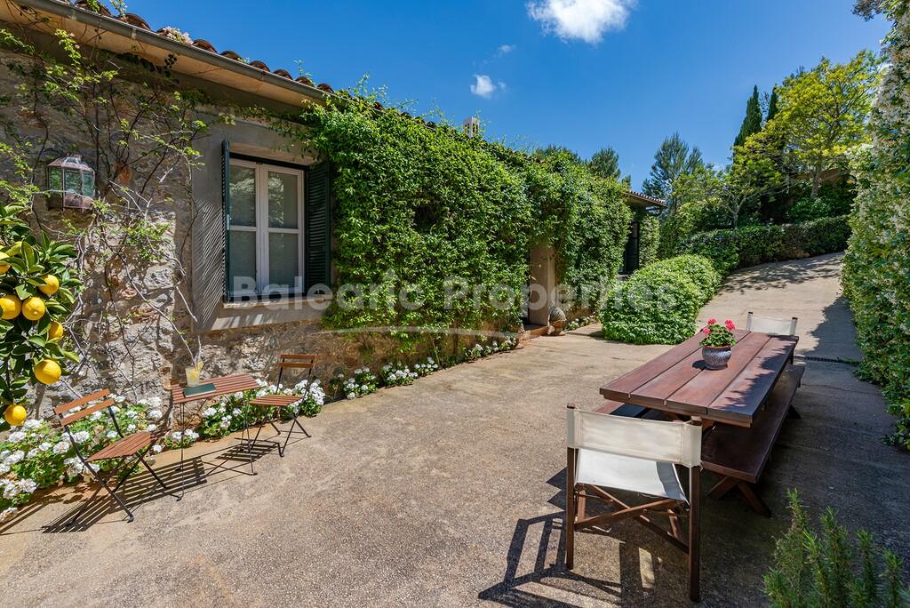 Abgeschiedenes Luxusrefugium im Tramuntana-Gebirge von Valldemossa, West-Mallorca