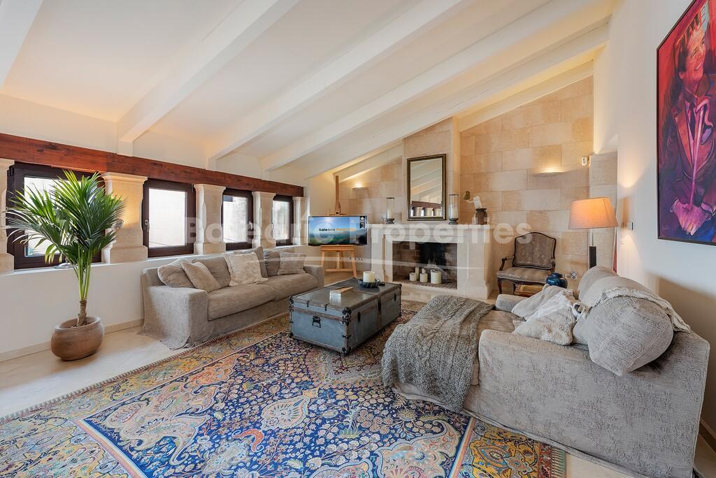Luxury penthouse with panoramic views for sale in Palma Old Town, Mallorca