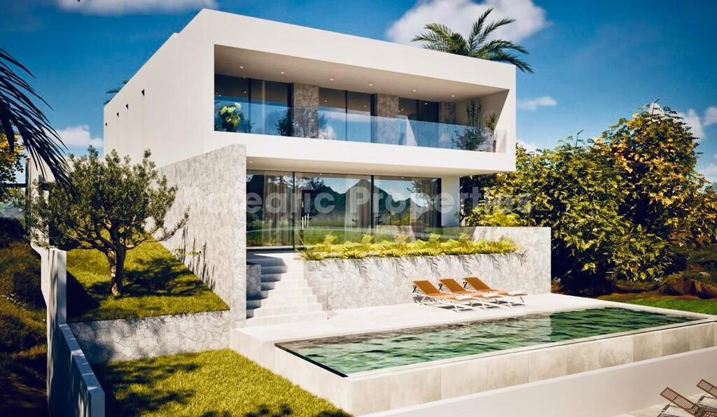 Striking new villa for sale near the beach in Portals Nous, Southwest Mallorca