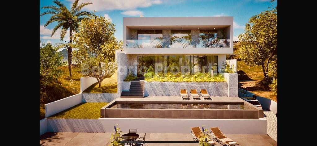 Beeindruckende neue Villa in Strandnähe in Portals Nous, Südwest-Mallorca