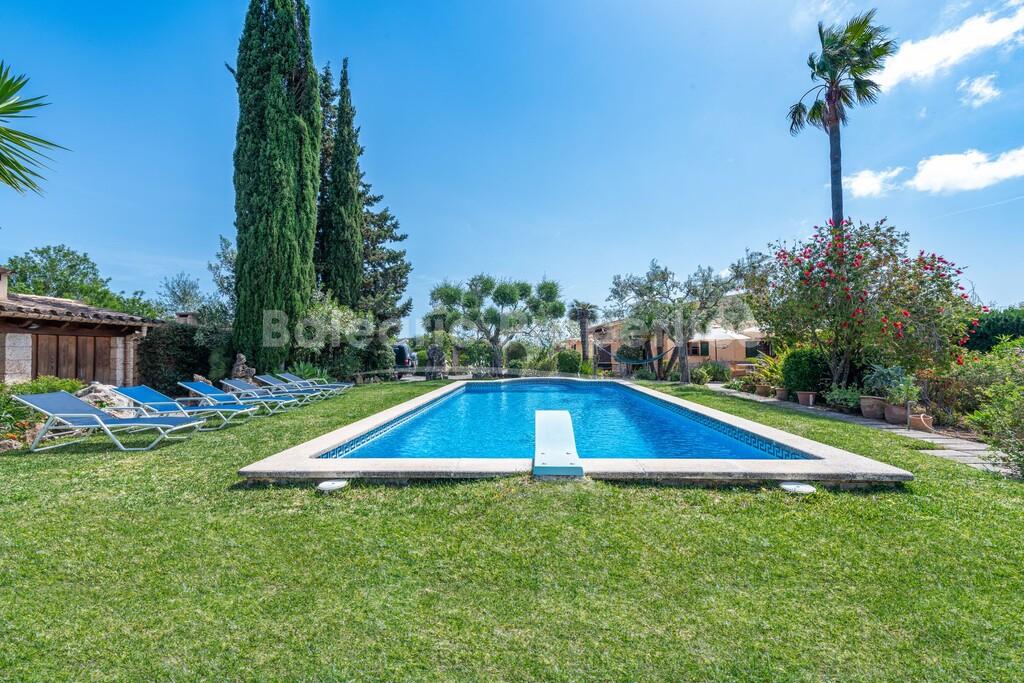 Charming rustic finca with pool for sale in Pollensa, North Mallorca