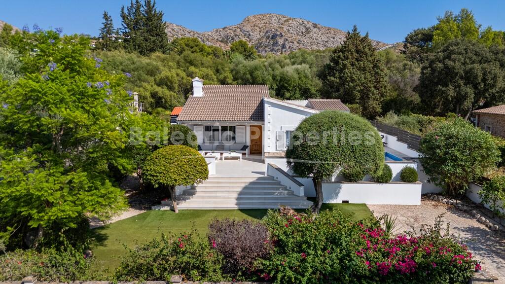 Villa with holiday rental license for sale in Alcudia, north Mallorca