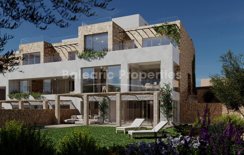 Luxury village homes with pools for sale near Santanyí, Southeast Mallorca
