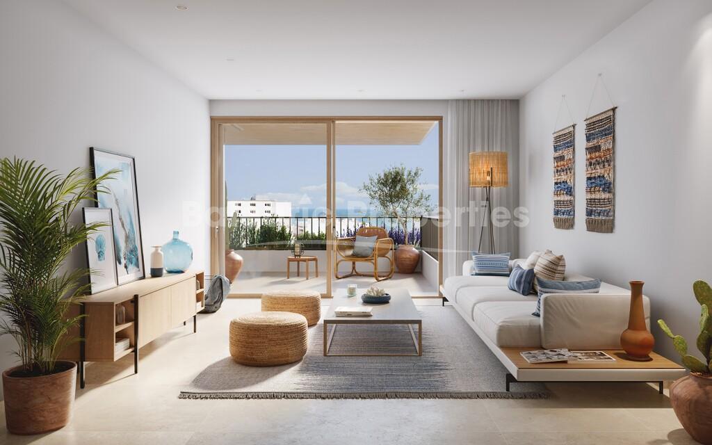 New apartments for sale in the vibrant centre of Santa Eulalia, Ibiza
