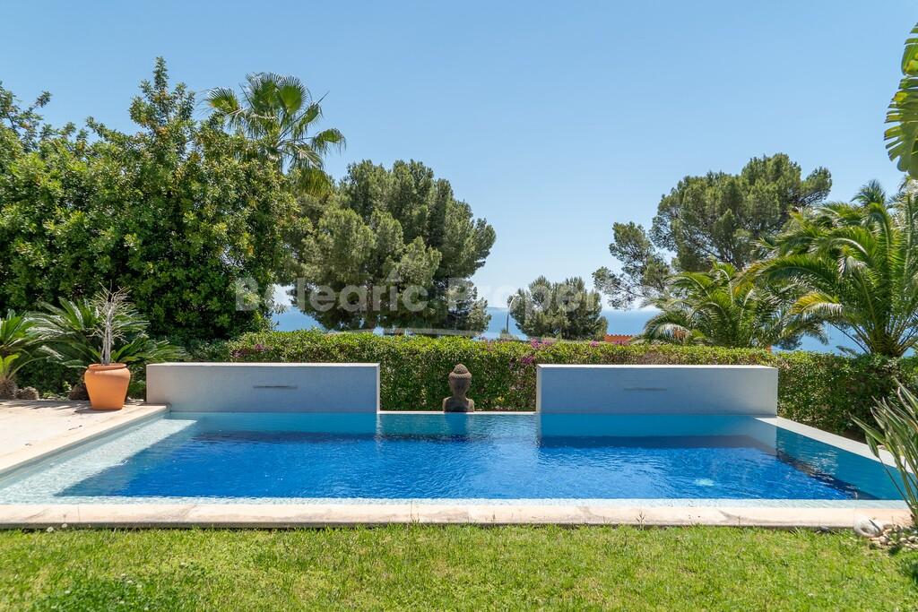 Elegant Sea View Villa for Sale in Costa d’en Blanes, Southwest Mallorca