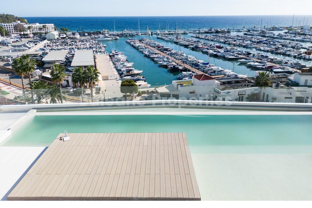 Penthouse with sea-facing terrace for sale in Santa Eulalia del Rio, Ibiza