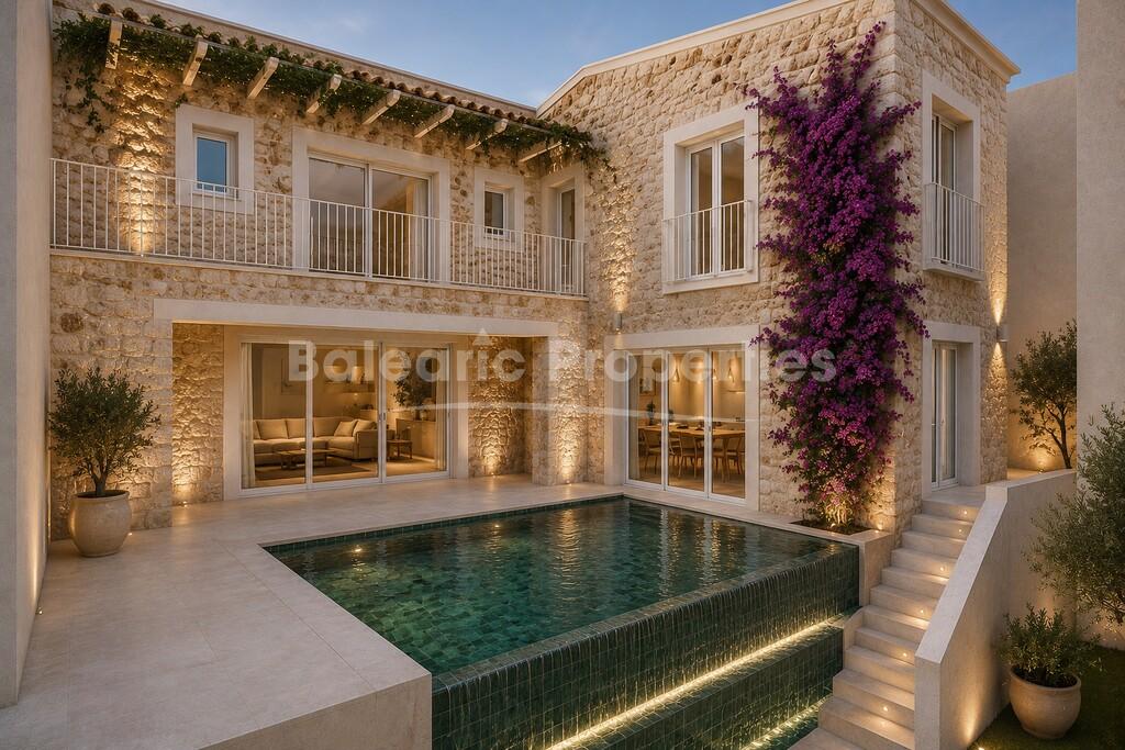 Renovation project town house for sale in Pollensa, North Mallorca