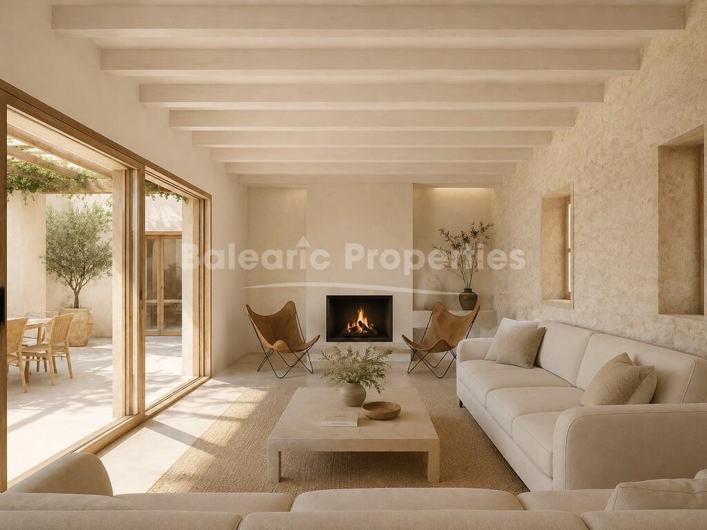 Renovierungsprojekt: Dorfhaus kaufen in Pollença, Nord-Mallorca