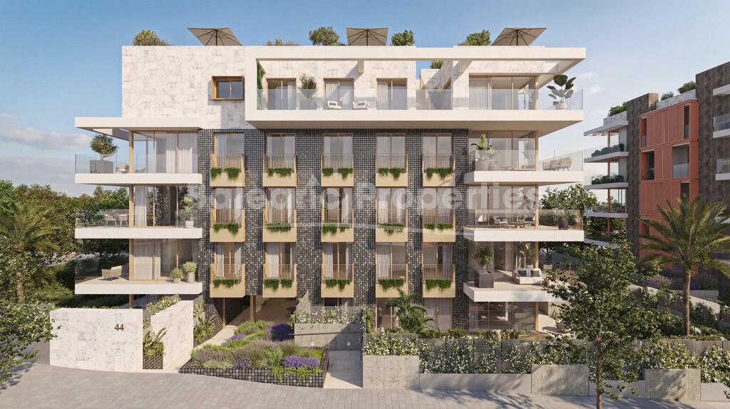 Contemporary garden apartment for sale in Palma de Mallorca