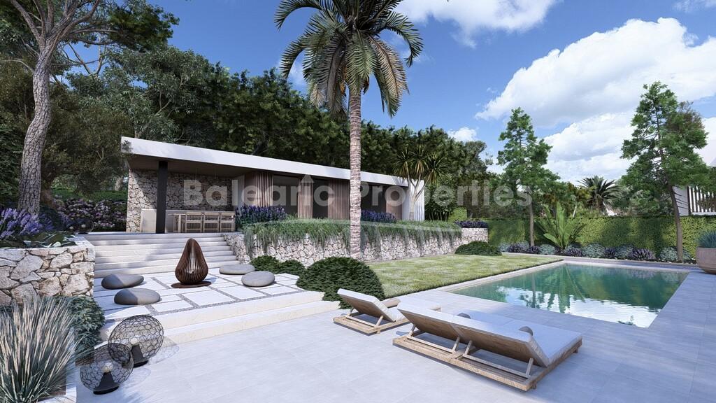 Villa de Lujo de Nueva Construcción en Venta Cerca del Mar en Cala Martina, Ibiza