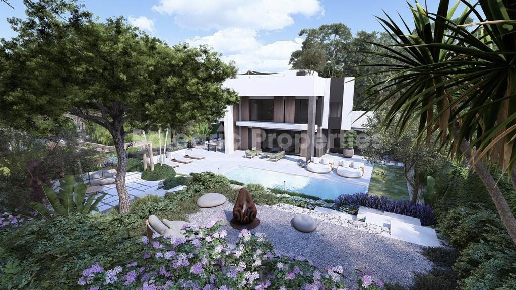 Contemporary Coastal Villa for Sale in Near Cala Nova Beach, Ibiza