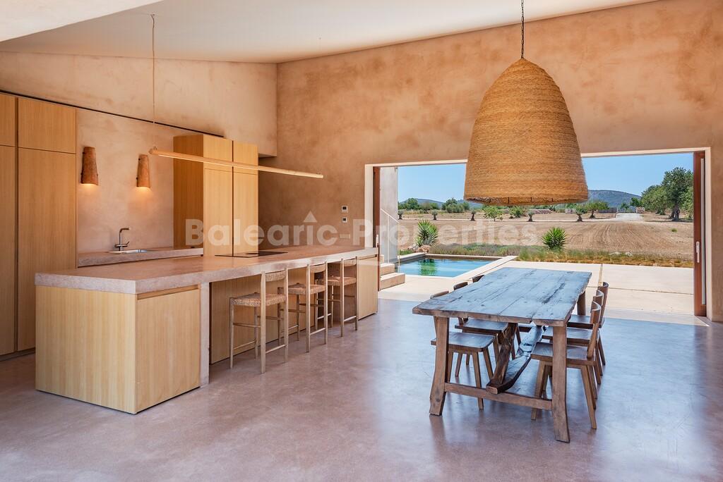 Neubau-Finca mit zeitlosem Design kaufen in Cas Concos, Südost-Mallorca