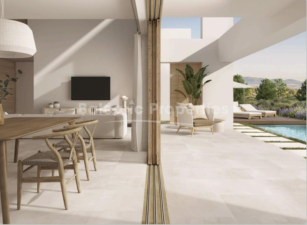 Terreno en venta con licencia para construir una villa cerca de San Rafael e Ibiza ciudad