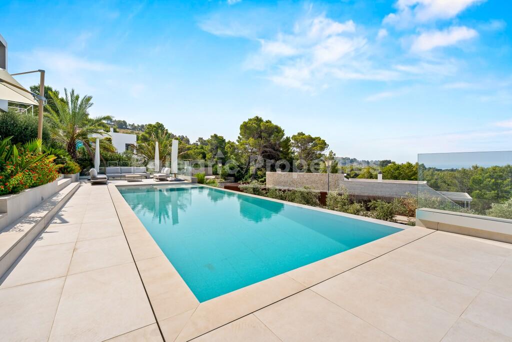 Espectacular villa con vistas al mar en venta en Bon Aire, Norte de Mallorca