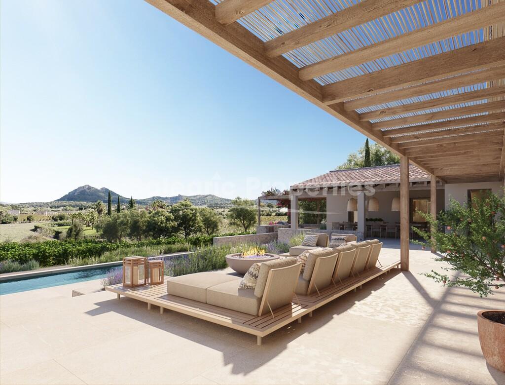 Turnkey Luxury Sea View Finca for Sale in Pollensa, North Mallorca