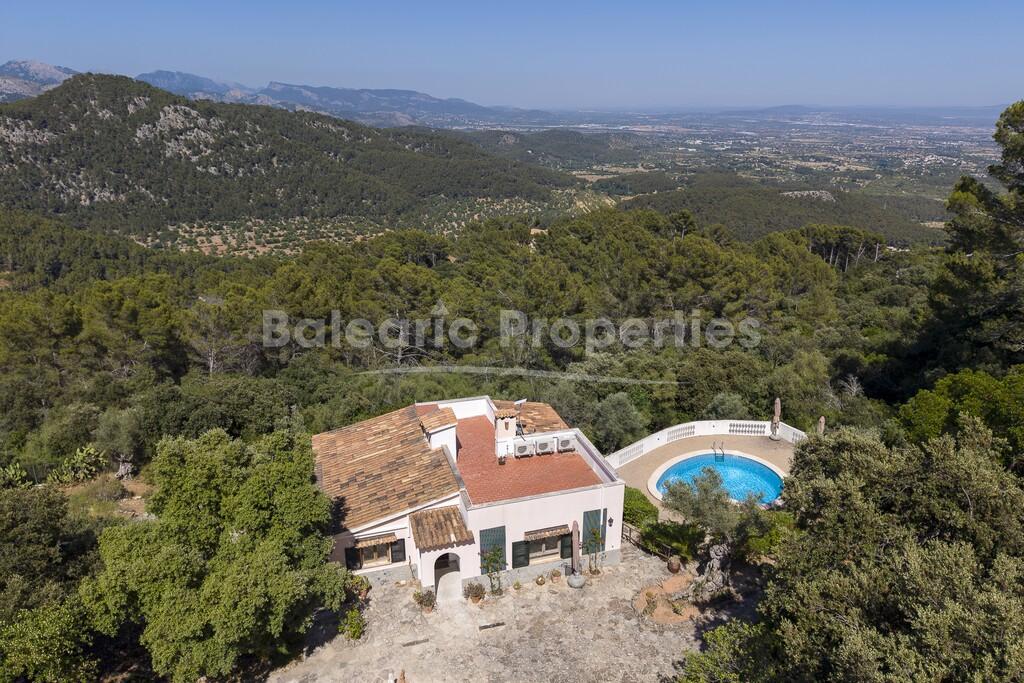 Country Estate with Unrivalled Views for sale Near Esporles, West Mallorca