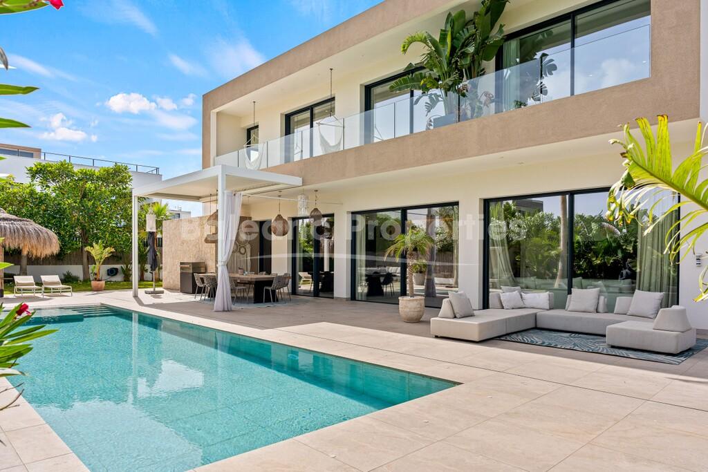 Contemporary villa for sale in Puig de Ros, South Mallorca