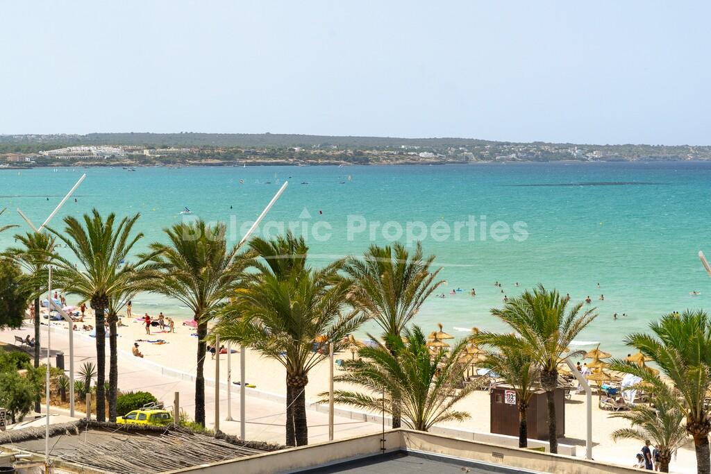 Duplex penthouse with rooftop pool for sale in Playa de Palma, Mallorca