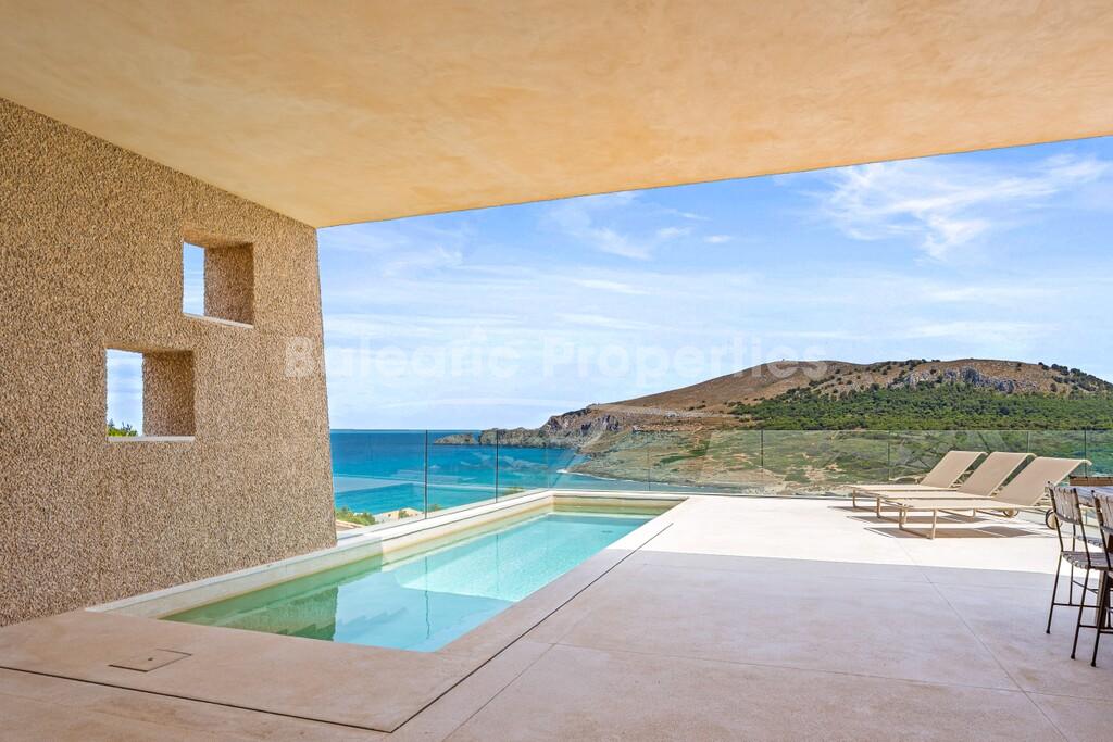 Stunning Mediterranean villa with panoramic sea views for sale in Cala Mesquida, Northeast Mallorca