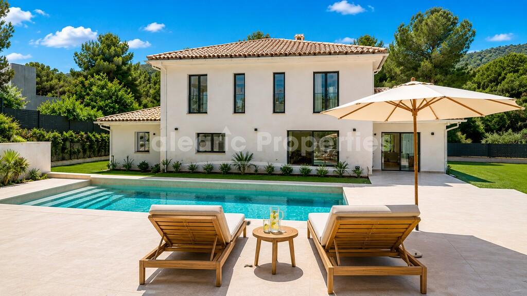 Modern renovated villa for sale in Santa Ponsa, Southwest Mallorca
