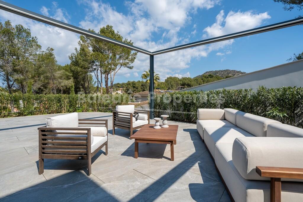 New Balinese style villa for sale in Santa Ponsa, Southwest Mallorca