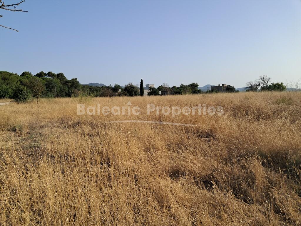 Rural Plot with Villa Project Near San Rafael, Ibiza