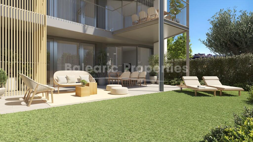 Garden apartment for sale on an exclusive development in Palmanova, Mallorca