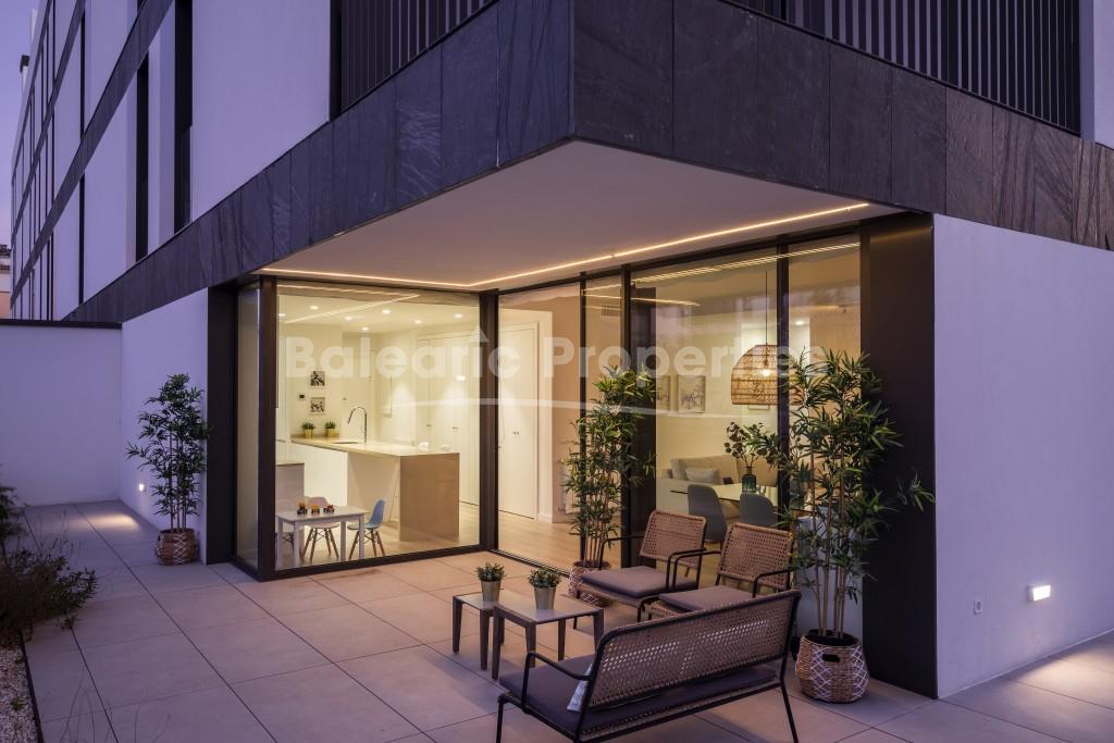 Apartamento de nueva construcción con jardín privado en venta en Palma, Mallorca