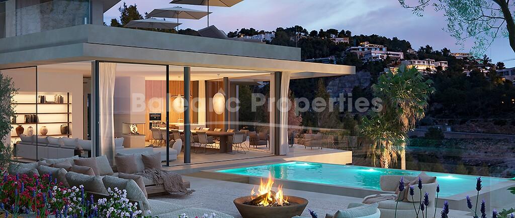 Plot with building license and Palma Bay views for sale in Son Vida, Mallorca
