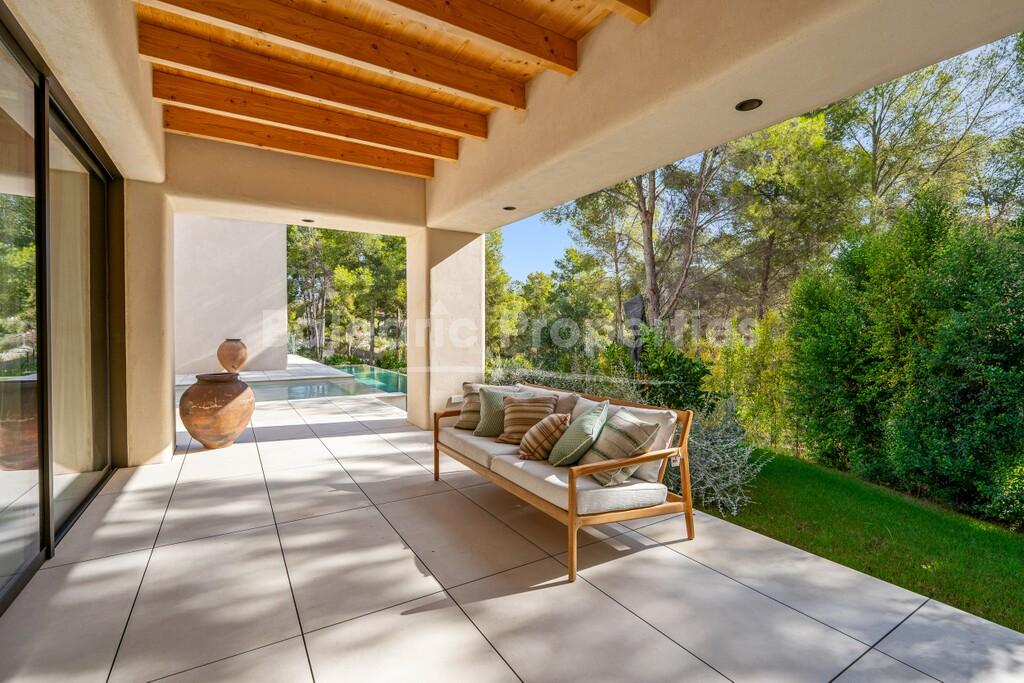 New-build sustainable villa for sale in Cala Vinyes, southwest Mallorca