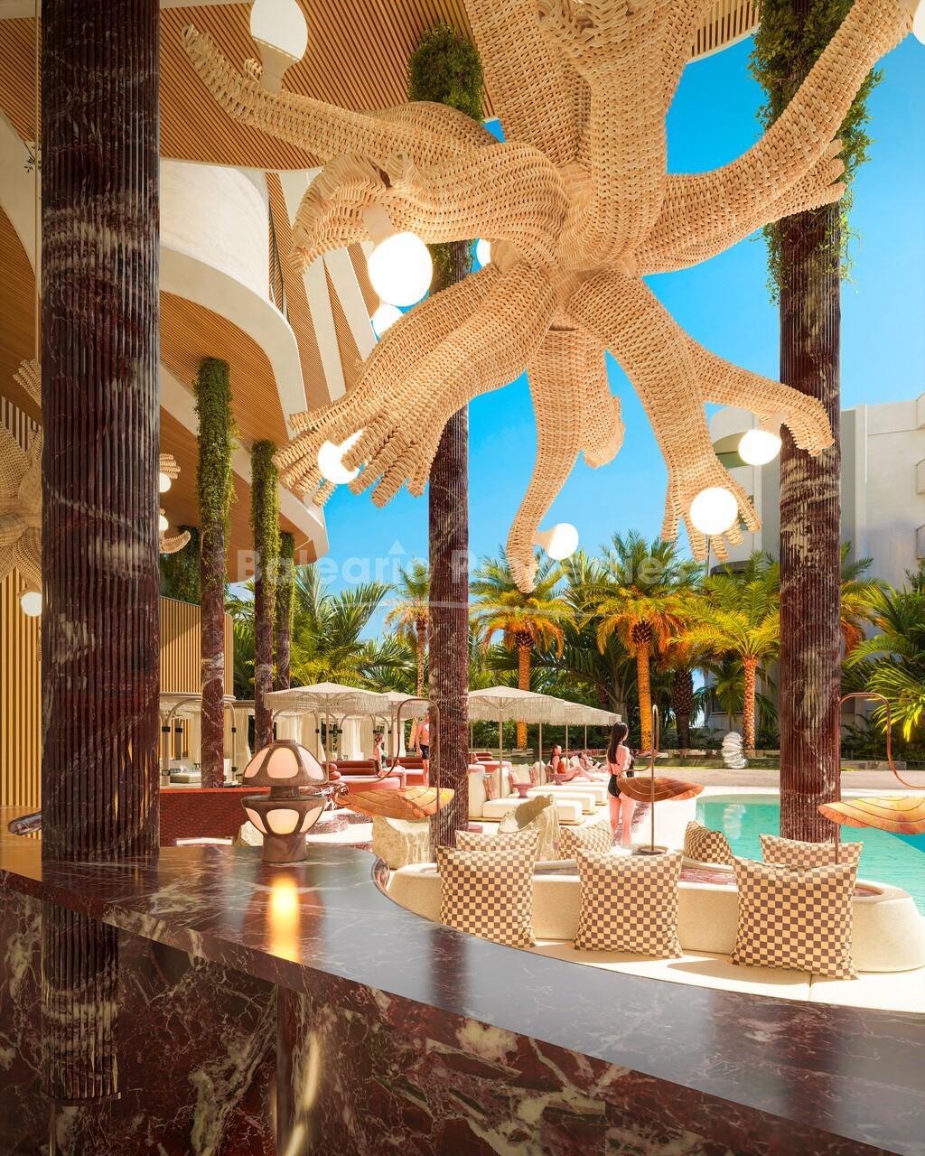 Ultimate penthouse with rooftop terrace and jacuzzi for sale in a prime location of Ibiza