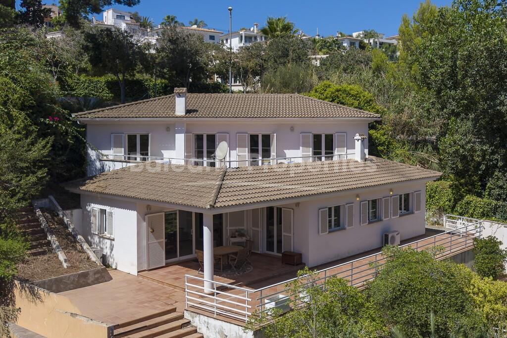 Large detached house with garden for sale in Portals Nous, southwest Mallorca