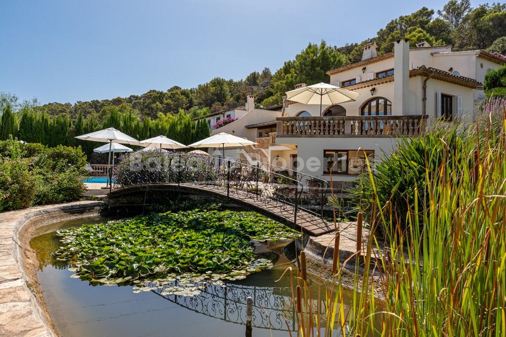 Außergewöhnliches Anwesen mit Pool und Tennisplatz in Pollensa, Nordmallorca
