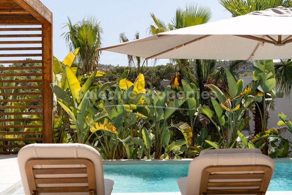 Nueva casa contemporánea en venta en la urbanización Can Furnet, Ibiza