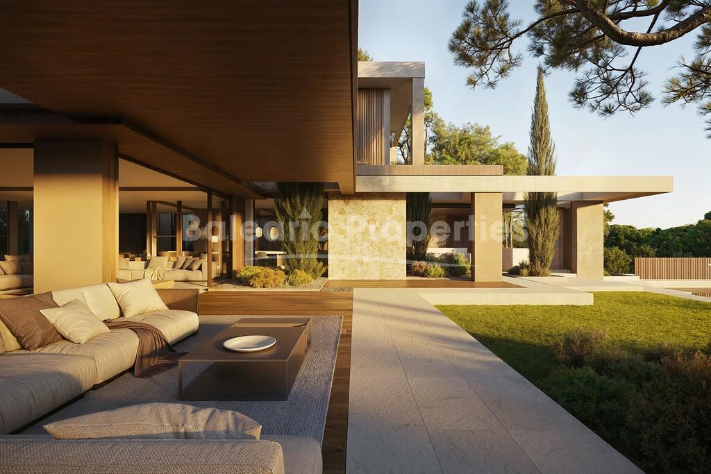 Exclusive newly built villa for sale in Cala Vinyes, Southwest Mallorca