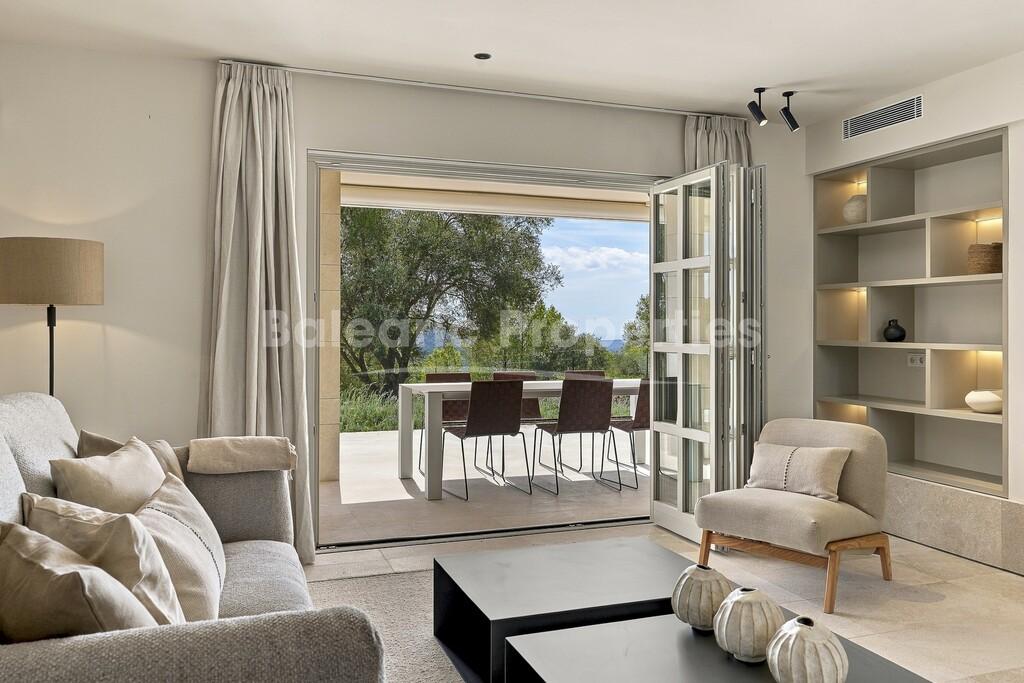 Renovated mountain view villa for sale in Son Font, southwest Mallorca