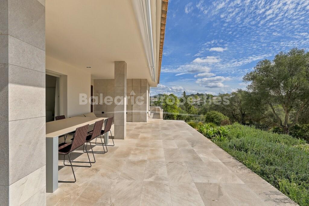 Renovierte Villa mit Bergblick in Son Font, Südwest-Mallorca