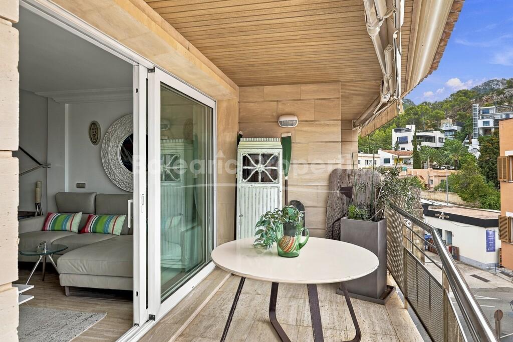 Ático con vistas al mar en venta en Puerto Andratx, suroeste de Mallorca