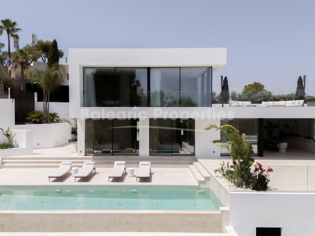 Traumhafte Villa mit Meerblick und Hügellage zum Verkauf in Roca Llisa, Ibiza 