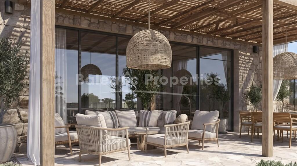 Parcela con proyecto de villa en venta en Llubí, Mallorca
