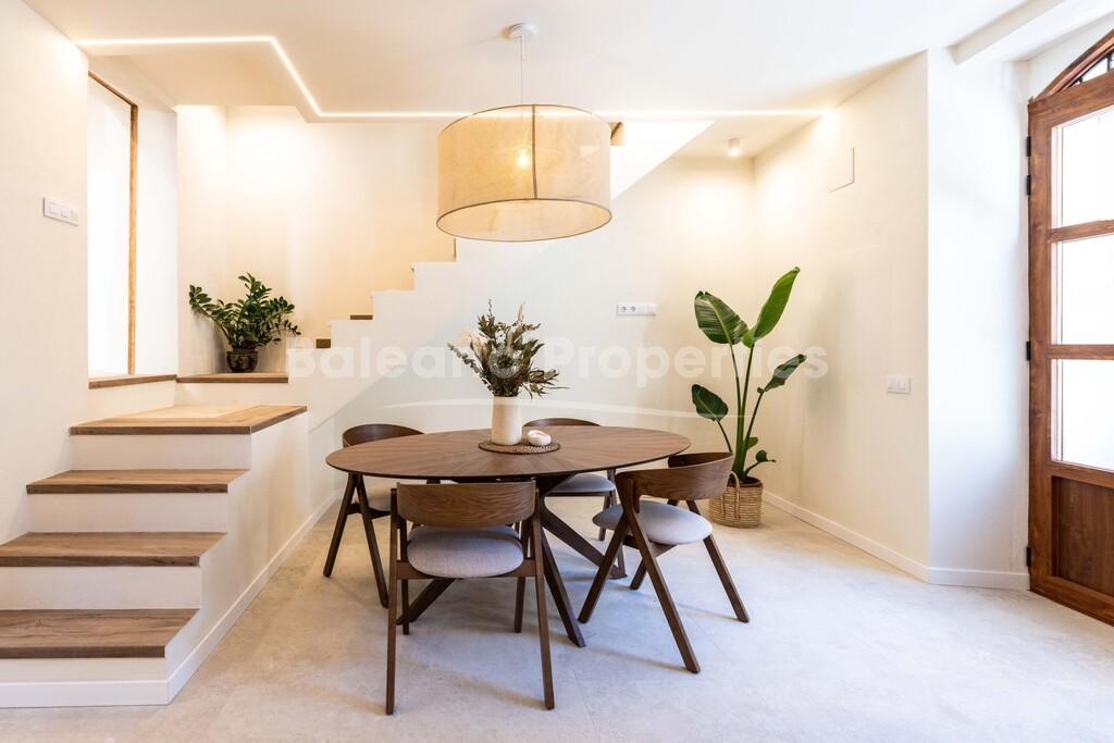 Renovated townhouse and roof terrace for sale in Sóller, West Mallorca