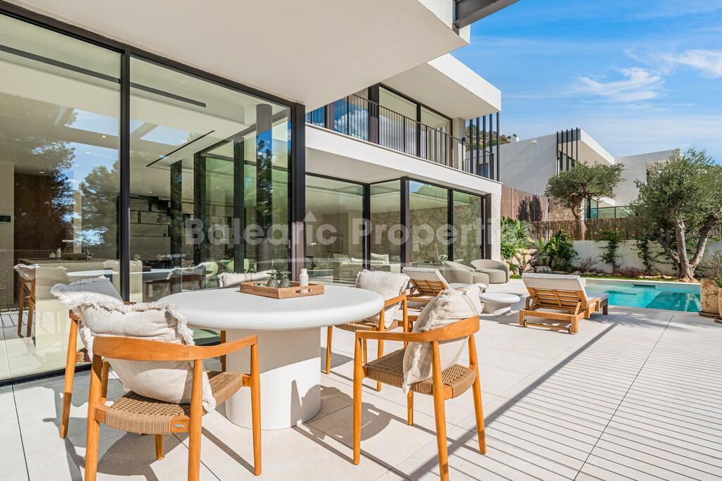 Modern Mediterranean villa for sale in Paguera, Southwest Mallorca